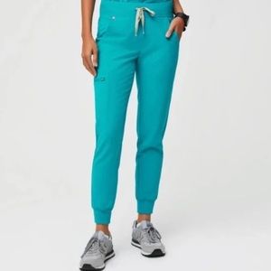 FIGS women's Teal Zamora™ - Jogger Scrub Pants - XL / Teal
